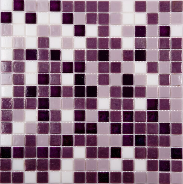Мозаика стеклянная MIX16 (на бумаге) NSmosaic бассейновая