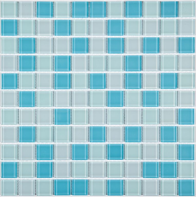 Мозаика стеклянная S-457 NSmosaic голубая