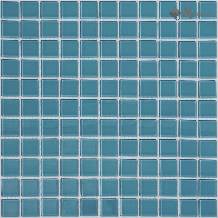 Мозаика стеклянная S-467 NSmosaic голубая