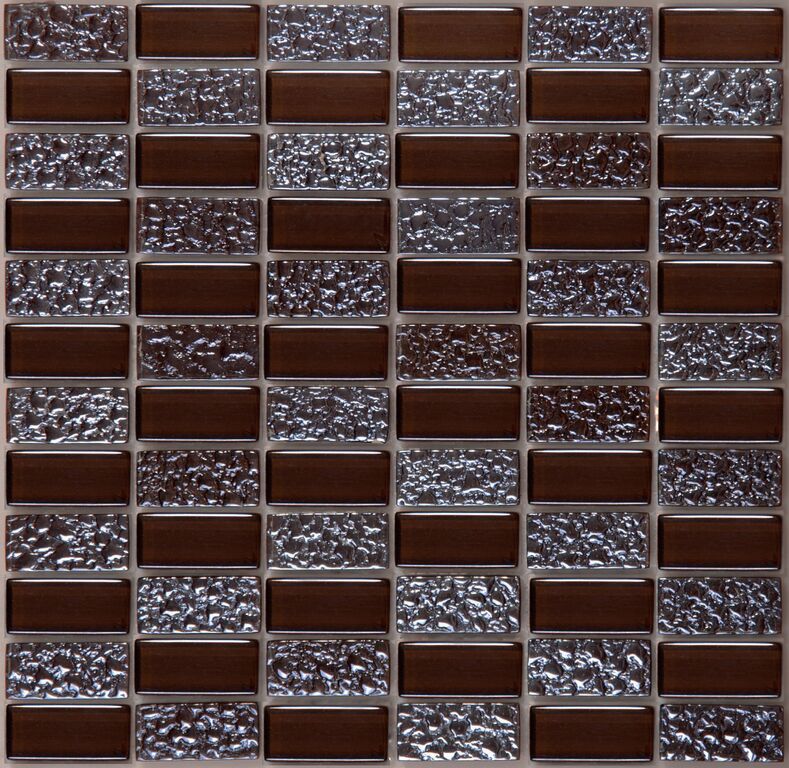 Мозаика стеклянная Exclusive SG-8029 NSmosaic коричневая