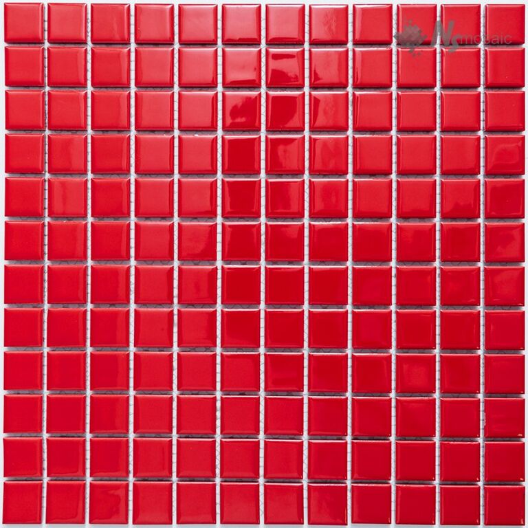 Мозаика керамическая P-526 NSmosaic красная глянцевая