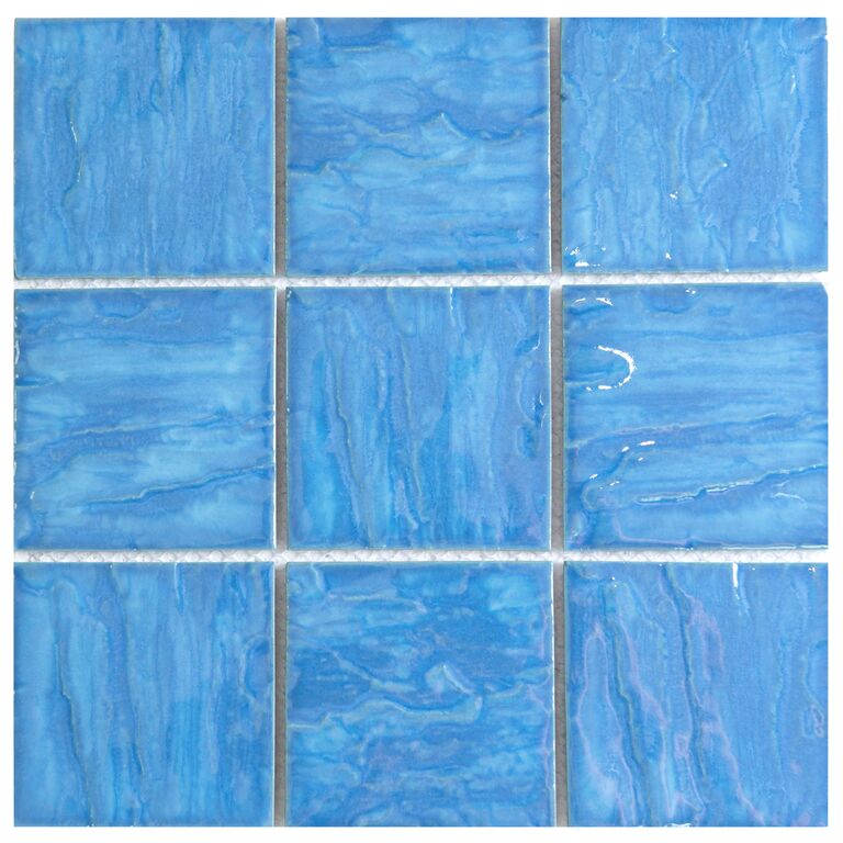 Мозаика керамическая PQ9595-01 NSmosaic голубая синяя
