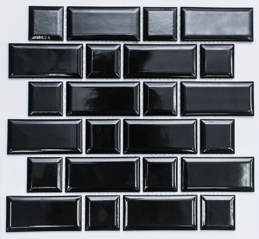 Мозаика керамическая PR4595-44 NSmosaic черная