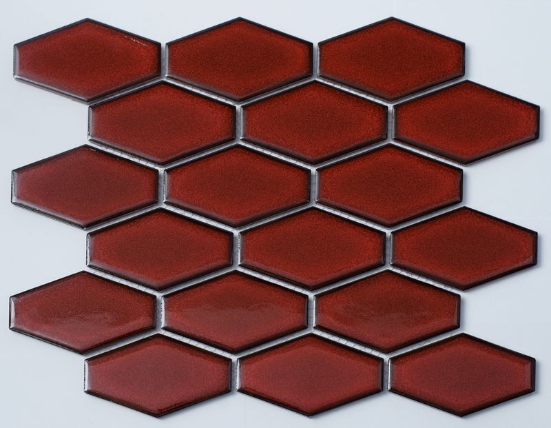 Мозаика керамическая R-310 NSmosaic красная