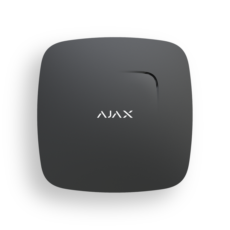 Ajax FireProtect (черный) Беспроводной датчик дыма с сенсором температуры AJAX