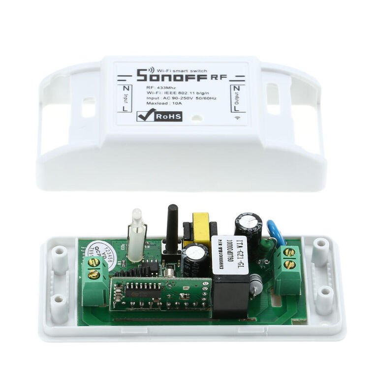 Sonoff RF Wi-Fi Реле 1 канал до 2200Вт Разные производители