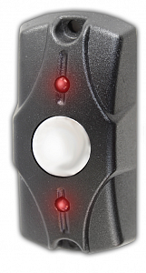 Циклоп (черный) Кнопка выхода накладная НО, металл, подсветка, 12В, 0.1А Разные производители