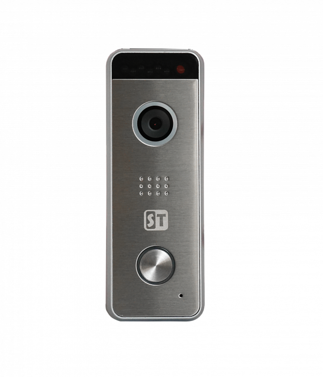 Вызывная панель видеодомофона ST-P200 (Серебро) (Вер. 2) CVBS/AHD (720P/1080P), 100°