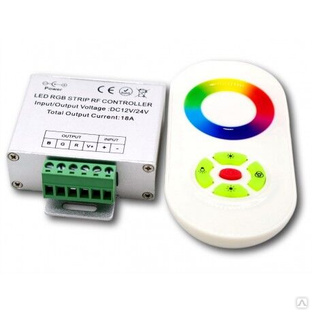 DDH-TCH1 Контроллер для светодиодной RGB ленты 12В, 18А с сенсорным пультом 