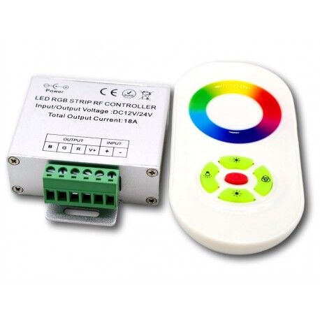 DDH-TCH1 Контроллер для светодиодной RGB ленты 12В, 18А с сенсорным пультом