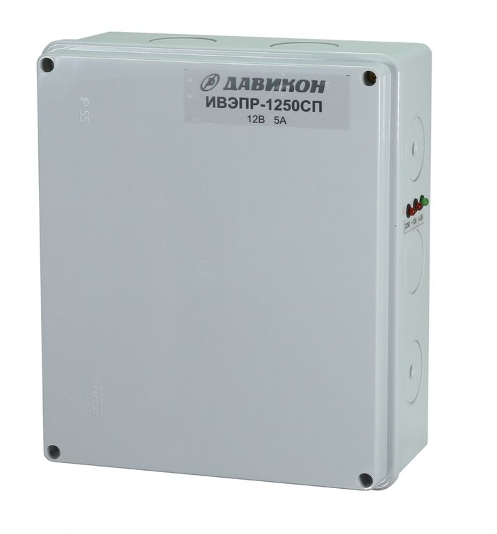 ИВЭПР-1250СП Источник вторичного электропитания резервированный, 12В, 5А Разные производители