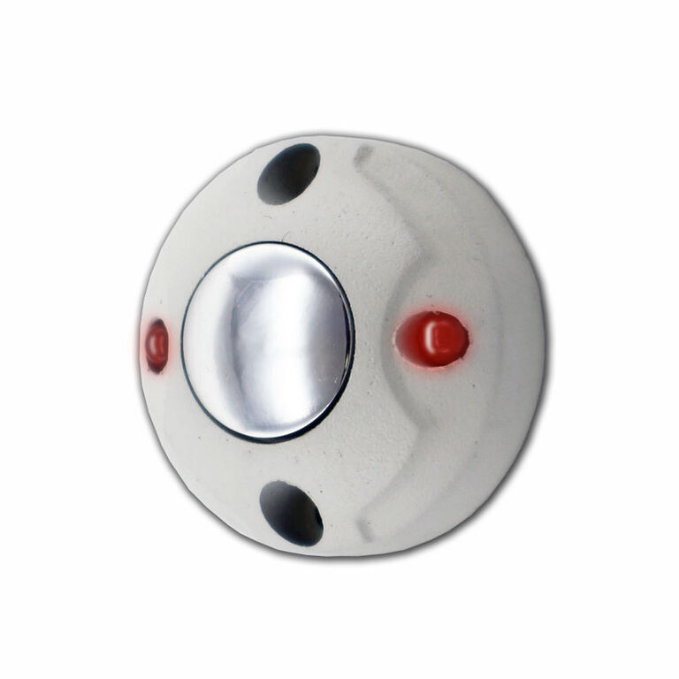 PUSHka (белая) Кнопка выхода накладная, НО, 12В, 0,1А, металл, 2-цветная подсветка, 40*20мм Разные производители