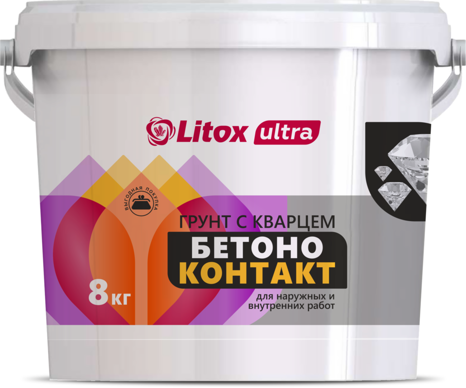 Бетоноконтакт LITOX ULTRA 8 кг