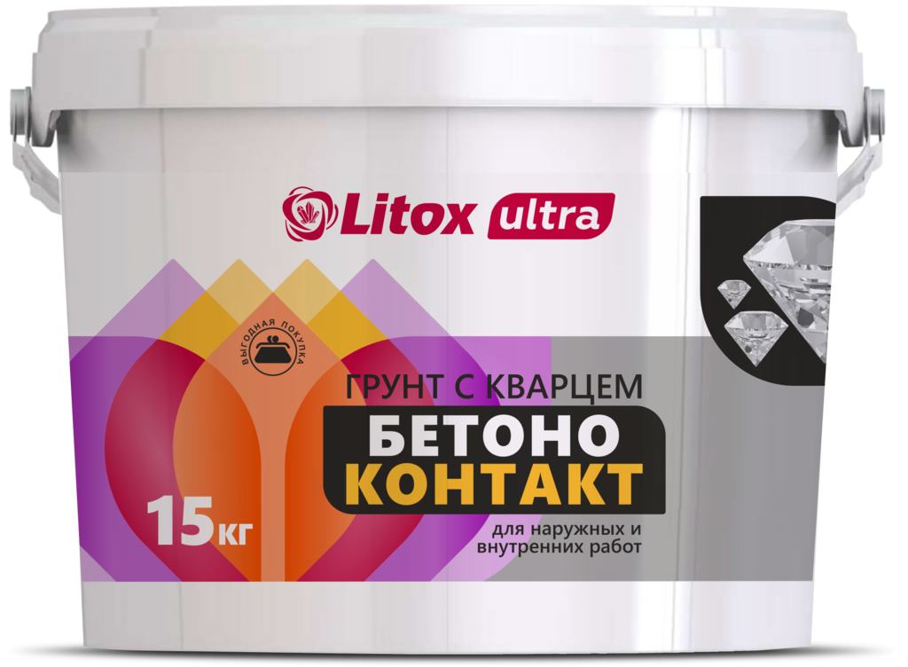 Бетоноконтакт LITOX ULTRA 15 кг