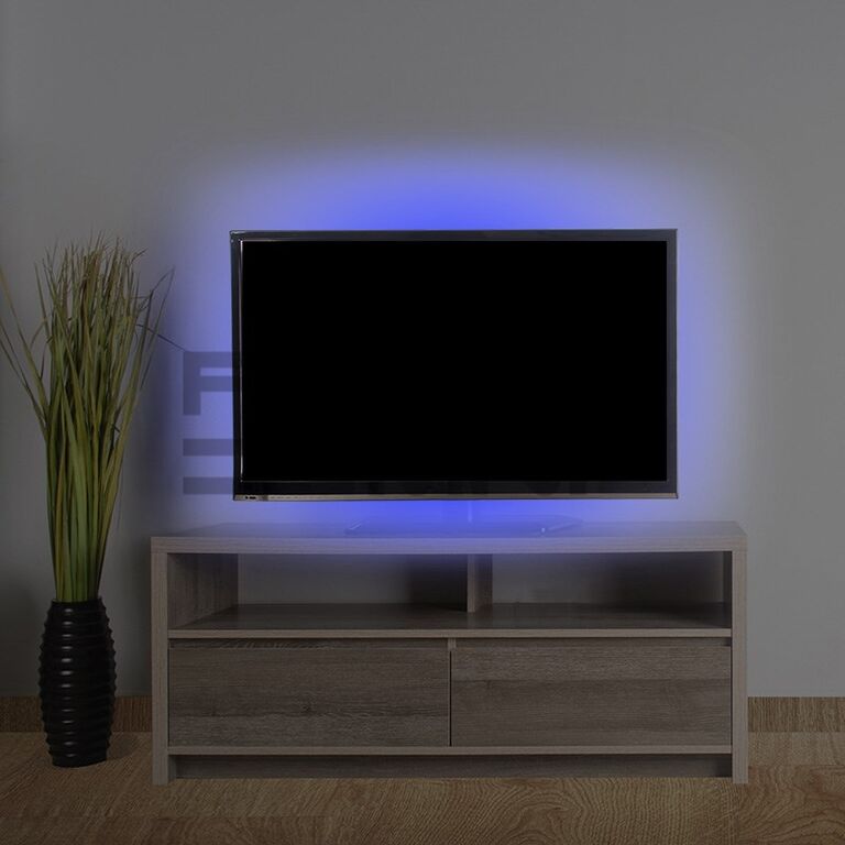 Лента LED с USB коннектором 5В, 8мм, IP65, SMD 2835, 60 LED на 1м (синий) "Lamper" 2