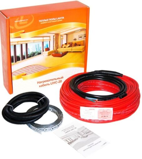 Резистивный кабель для обогрева полов Lavita UHC-20-5