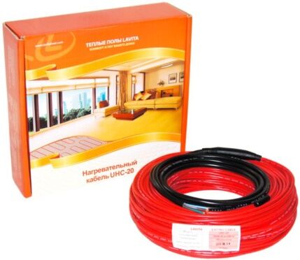 Резистивный кабель для обогрева полов Lavita UHC-20-20