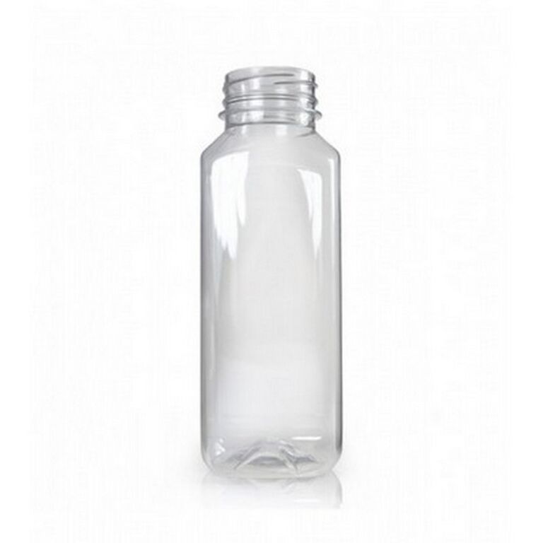 Бутылка пластиковая ПЭТ прозрачная для смузи 300 мл, без крышки