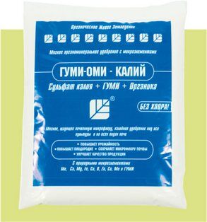 Удобрение Гуми–Оми Калий сульфат калия 0,5 кг