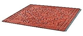 Плитка тротуарная "Талисман" 400х400х50 мм красный