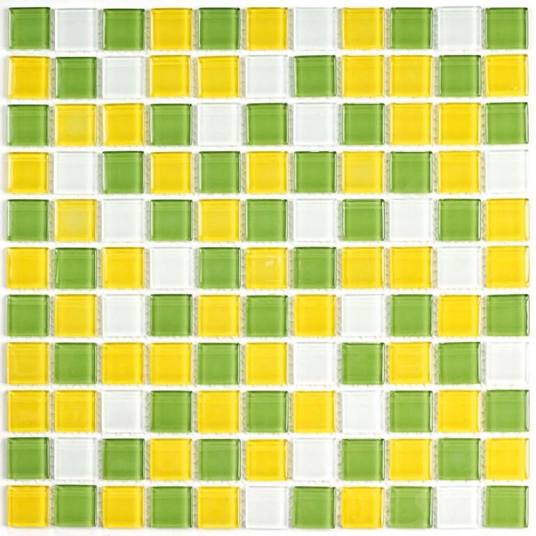 Мозаика стеклянная Fresh 300мм×300мм×4мм, чип: (25×25мм)
