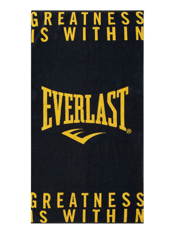 Полотенце Everlast GIW 130*70 сер/желт.