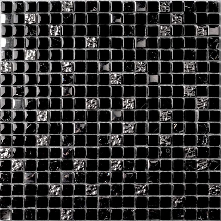 Мозаика стеклянная Dallas 300мм×300мм×8мм, чип: (15×15мм)