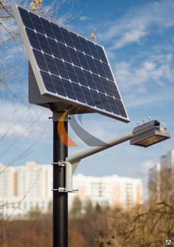 Автономный уличный светильник на солнечных батареях SL-40 40 Вт без опоры