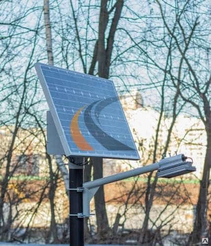 Автономный уличный светильник на солнечных батареях SL-20 20 Вт без опоры