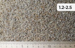 Песок кварцевый фракция 1.2-2.5