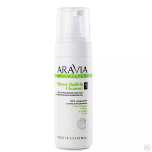 ARAVIA Organic Мусс очищающий для тела с антицеллюлитным комплексом 160 мл Fitness Bubble Cleanser #1