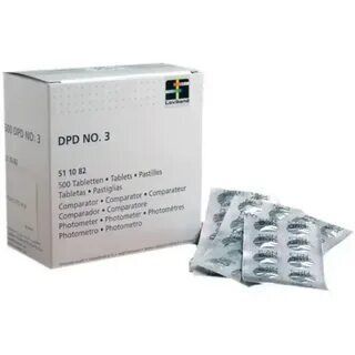 Тестерные таблетки для фотометра DPD3 Lovibond (10 таблеток)