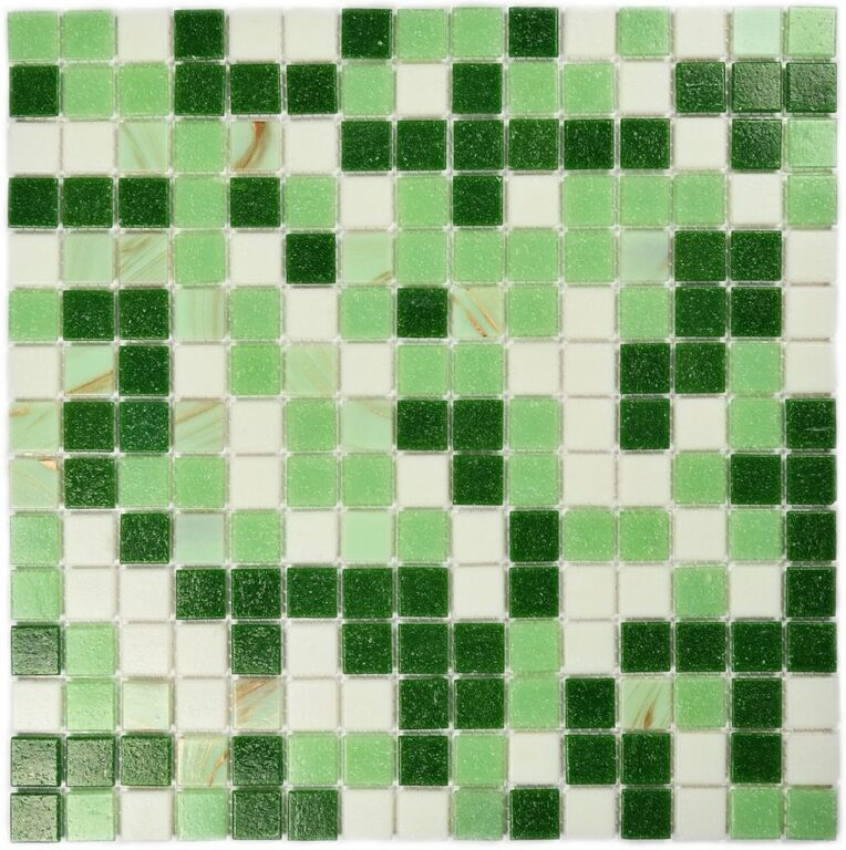 Мозаика стеклянная Grass Bonaparte бассейновая зеленая