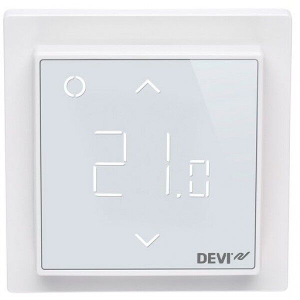 Devi DEVIreg Smart Wi-Fi, полярно-белый терморегулятор для теплого пола