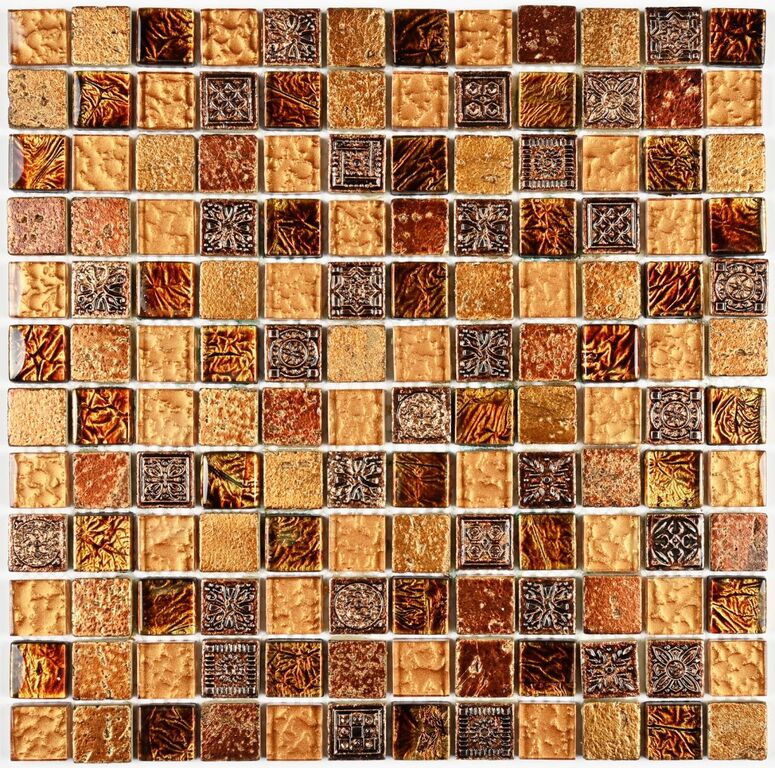 Мозаика Antik-2 Bonaparte коричневая золотая