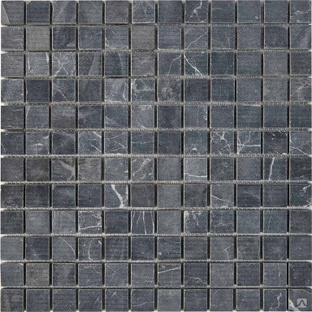 Мозаика каменная PIX248 Pixmosaic PIX 248 Nero Marquna матовая черная 
