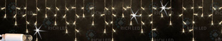Светодиодная бахрома Rich LED 3х0.5 м, мерцание, IP65, герметич. колпачок, теплый белый (арт.RL-i3*0.5F-CW/WW) 