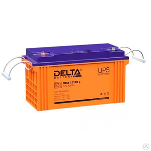 Аккумулятор Delta DTM 12120 L (12V / 120Ah) 