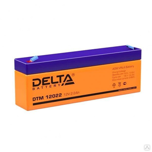 Аккумулятор Delta DTM 12022 (12V / 2.2Ah) 