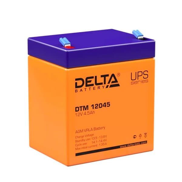 Аккумулятор Delta DTМ 12045 12В 4,5А/ч