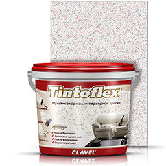 Мультиколорная краска с мозаичным декоративным эффектом Tintoflex (Тинтофлекс) 20 кг