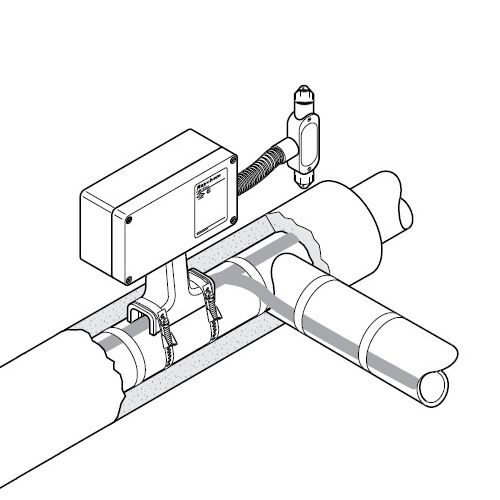 Соединительная коробка со светодиодом, для подключения питания к трем кабелям JBM-100-L-E (Eex e) Raychem