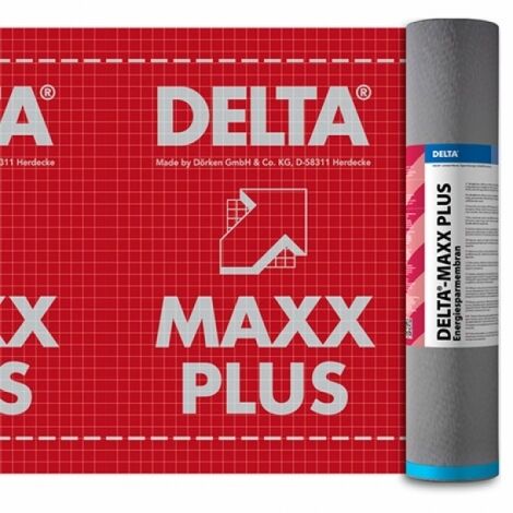 ПВХ мембрана Delta Dörken Maxx Plus энергосберегающая антиконденсатная диффузионная