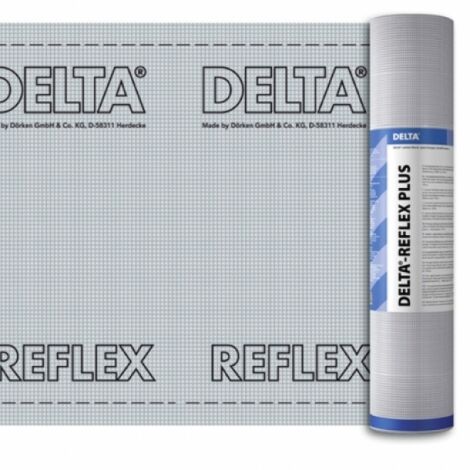 Пароизоляционная пленка Delta Dörken REFLEX, энергосберегающая 4-слойная