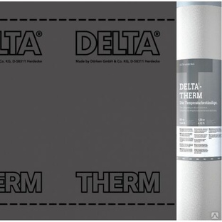 Диффузионная мембрана Delta Dörken Therm Plus, для металлических кровель термостабильная 