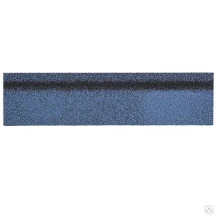 Коньково-карнизная черепица Shinglas 20/12 пм, Технониколь, цвет: Синий 
