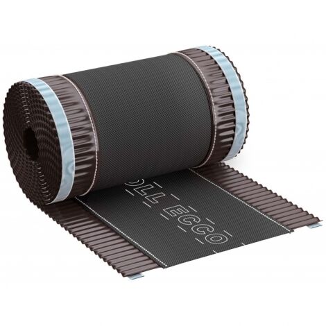 Вентиляционная лента, L=5000 мм Eurovent ROLL Eco коричневый RAL 8019 b=240 мм