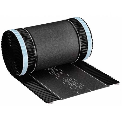 Вентиляционная лента, L=5000 мм Eurovent ROLL Eco черный RAL 9005 ширина 310 мм