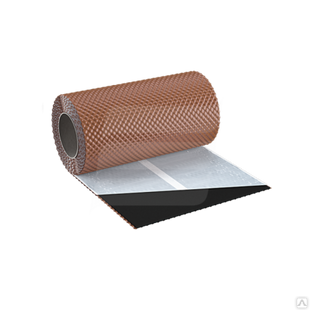 Лента примыкания Eurovent, Flex 3D, коричневый, L=5000 мм 