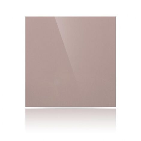 Керамогранит плитка 600х600х10 мм, Полированный, Моноколор, Цвет: Розовый UF009PR Уральский Гранит
